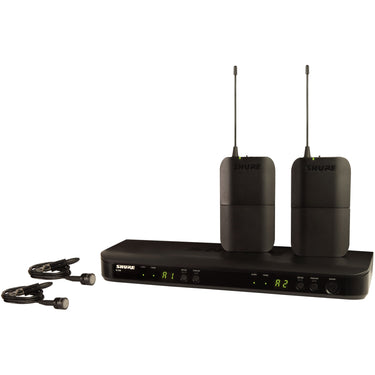 Microfono Shure Inalambrico Doble Lavalier, Blx188/Cvl-K12